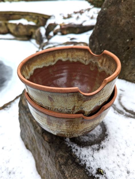 Large Ramen Bowl Hand Thrown Pottery Noodle Bowl Chopstick Big Bowl