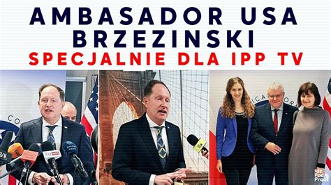 Ambasador USA Brzezinski Specjalnie Dla IPP TV Konferencja Prasowa