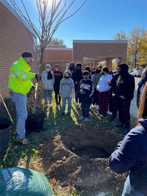 Fairfax County Urban Forestry Division Brings New Trees to Whitman ...