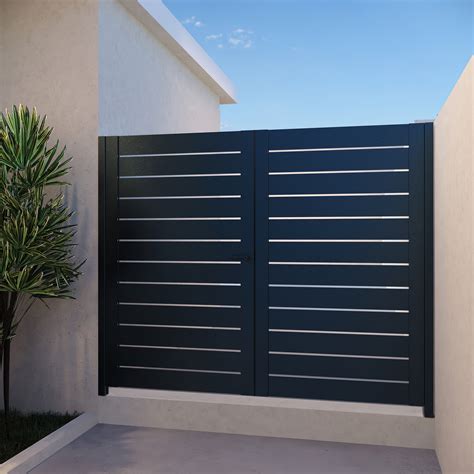 Alumission Aluminum Double Swing Gate Kit. Powder Coated. Los Angeles