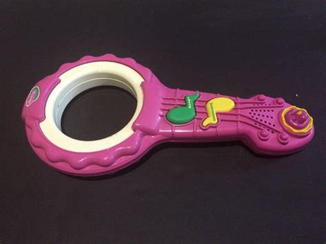 Barney Musical Banjo Toy Guitar Instrument Playskool 1997 Works Free Shipping 1881304437