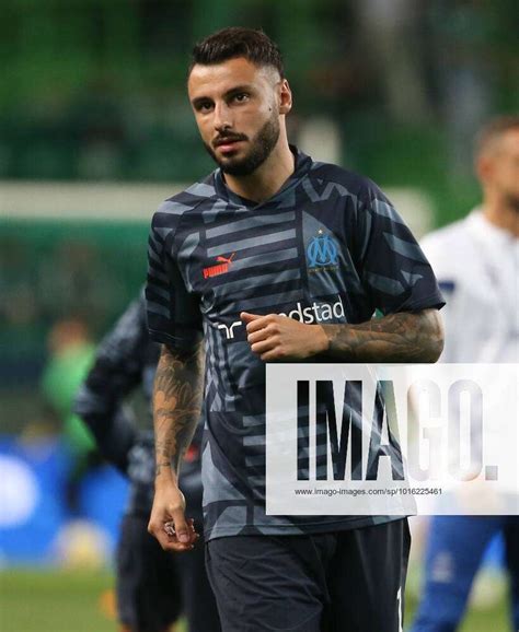 Jonathan Clauss Of Olympique Marseille During The UEFA Champions League