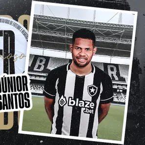 Ge On Twitter Botafogo Anuncia Atacante J Nior Santos Do