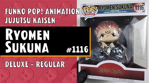 Funko Pop Ryomen Sukuna Deluxe Jujutsu Kaisen Just One