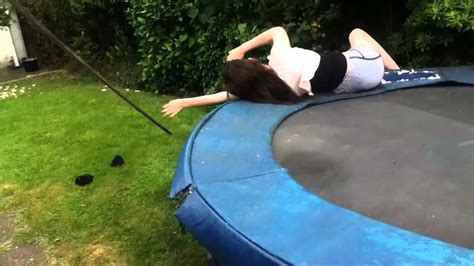 Guy Loses Pants On Trampoline Telegraph