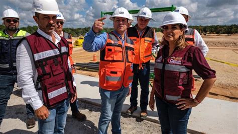 Mara Lezama Supervisa Avances De La Estaci N Canc N Aeropuerto Del Tren