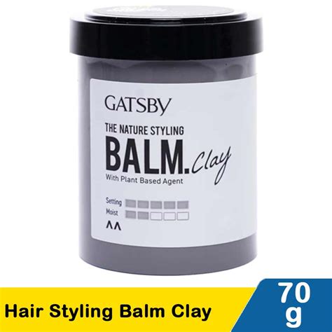 Gatsby Hair Styling Balm Clay 70g Klik Indomaret