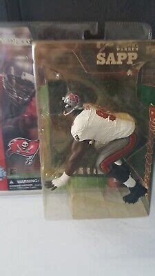 Mcfarlane Nfl Series Warren Sapp Clean White Jersey Tampa Bay