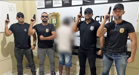 EM OIAPOQUE POLÍCIA CIVIL PRENDE HOMEM ACUSADO POR HOMICÍDIO E