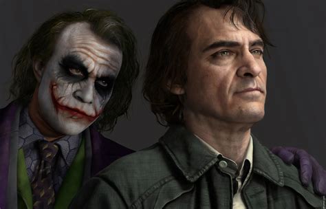 1400x900 Joker Joaquin Phoenix Heath Ledger 4k Wallpaper 1400x900