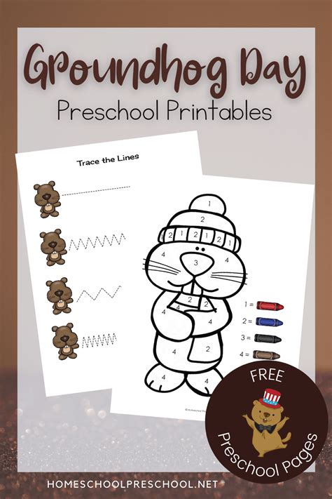 Groundhog Day Printable Activities Groundhog Day Math Worksheetsthere Are 9 Worksheets To ...