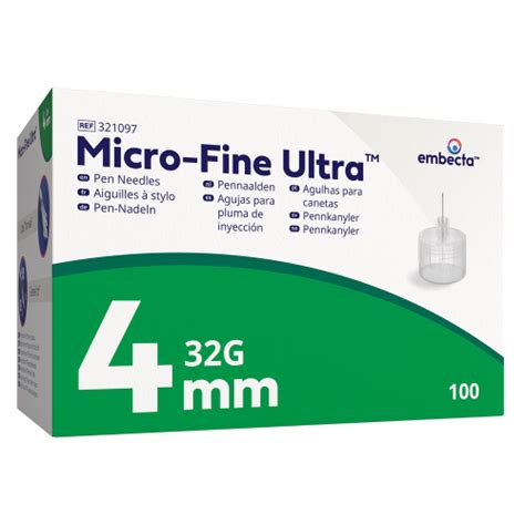 bd embecta micro fine ultra  needles  mm   pieces
