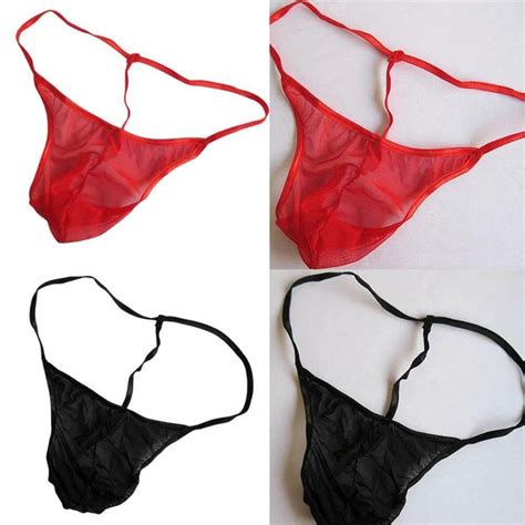 Sexy Men S Thong Micro Bikini G String Pouch Soft Panties B Top T Underl Eur Picclick De