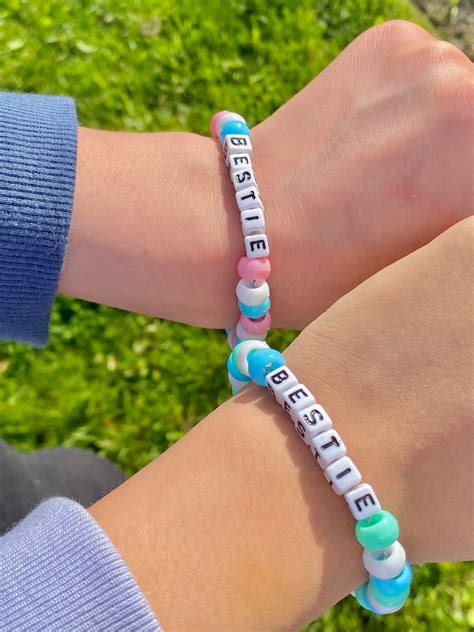 Bestie Bracelet Set Etsy