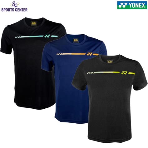 Jual New Kaos Jersey Yonex D Logo Tru Dry Easy Tee Shopee