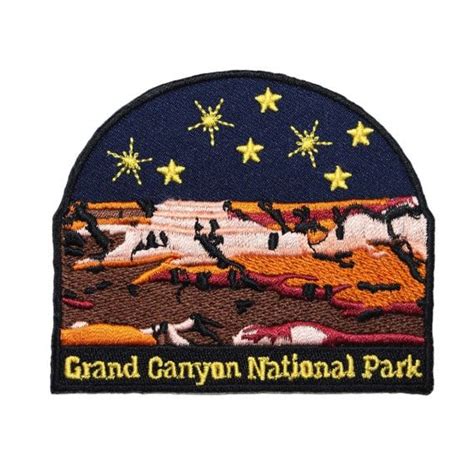 Arizona Grand Canyon National Park Patch Us Travel Souvenir Iron On