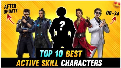 Top Best Active Characters After Ob Update Best Character In