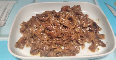 Resep BEEF SLICE TERIYAKI LADA HITAM Ala Resto Oleh Bundadari Cookpad