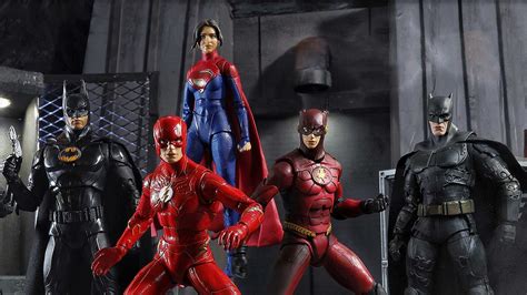 Mcfarlane The Flash Movie Toys Revealed Included Michael Keatons