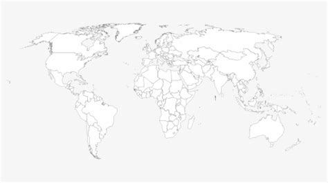 World Map With Borders PNG Images, Transparent World Map With Borders ...