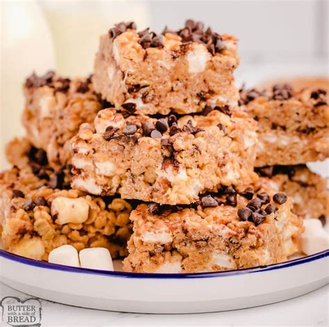 Loaded Krispie Treats Butter With A Side Of Bread