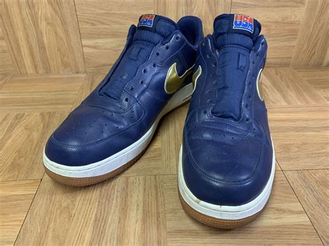 RARE Nike Air Force 1 Low Olympic USA Dream Team Sz Gem