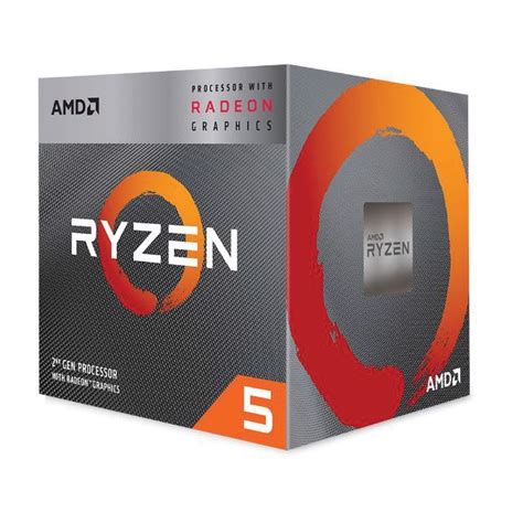 Cpu Amd Ryzen G With Wraith Spire Cooler Ghz Ghz With