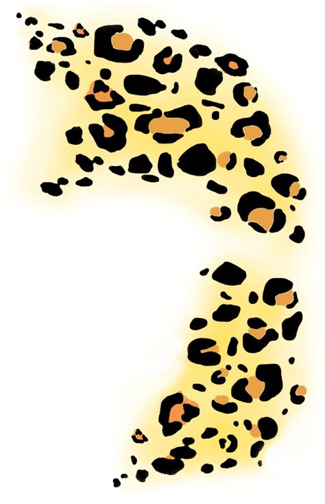 Leopard Print Tattoo Stencil