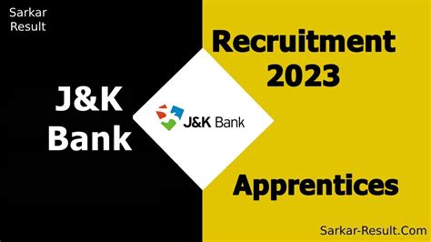 J K Bank Recruitment Apply Online For Apprentices Jkbank