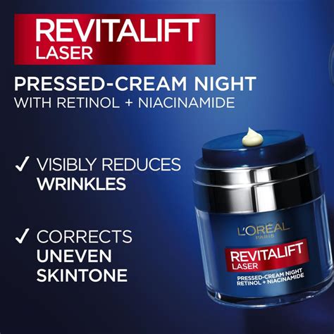 L Or Al Paris Revitalift Laser Pressed Cream Night No N Ple Ov Kr My