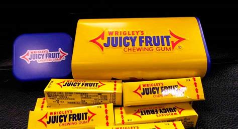 Juicy Fruit - история происхождения жевательной резинки | жвачка Джуси Фрут