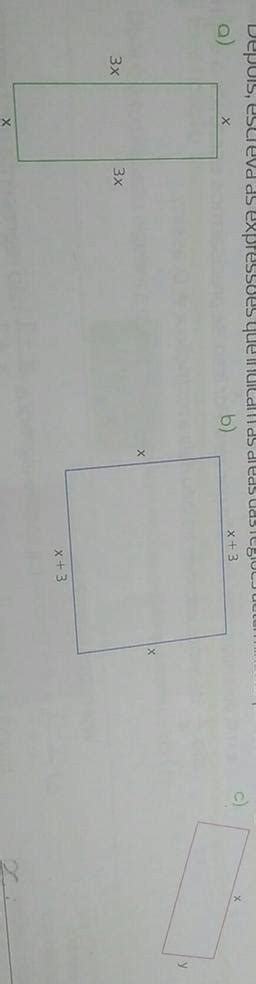 Escreva de duas maneiras diferentes a expressão que representa o