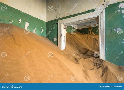 Abandoned Ghost Town of Kolmanskop in Namibia Stock Photo - Image of ...