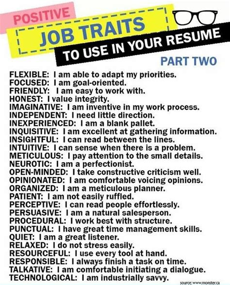 22 Qualities To Put On A Resume For Your Learning Needs