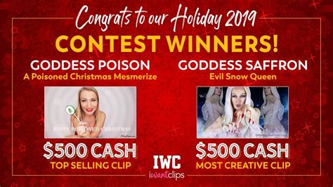 XBIZ On Twitter IWantClips Announces Winners Of Annual Holiday Clip