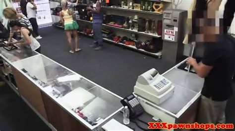 Ebony Babe Stripteasing Pawnbroker