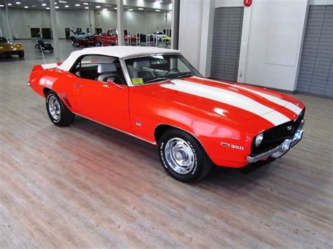 1969 CHEVROLET CAMARO SS CONVERTIBLE HUGGER ORANGE SUPER SPORT