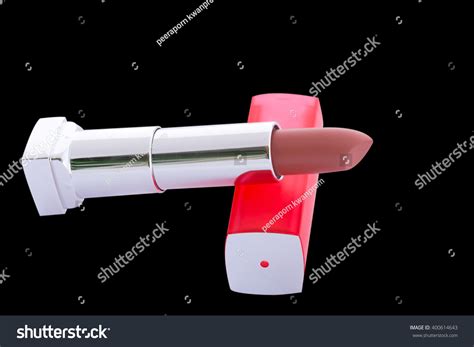 Nude Color Lipstick Isolated Clipping Path Stock Photo Edit Now 400614643