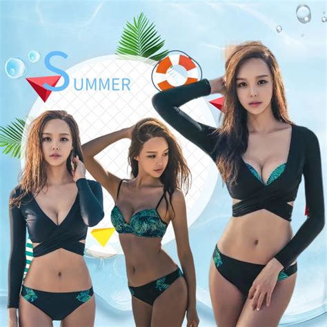 多件式泳衣 泳装 比基尼 bikini 鋼圈集中爆乳 長袖小外套 比基尼 三件式泳衣 蝦皮購物