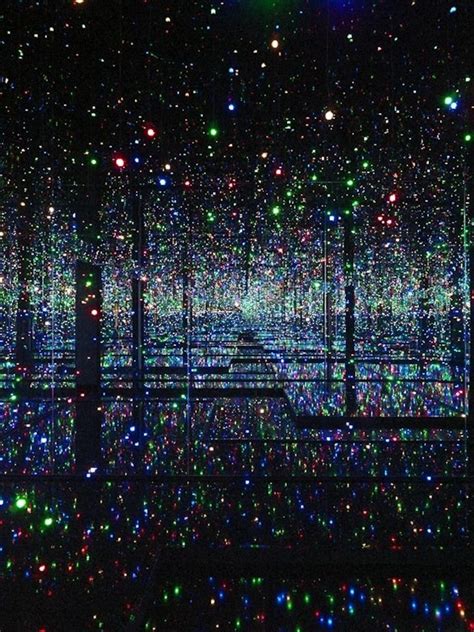 Yayoi Kusama Studio Infinity Mirrored Room Filled With The Brilliance