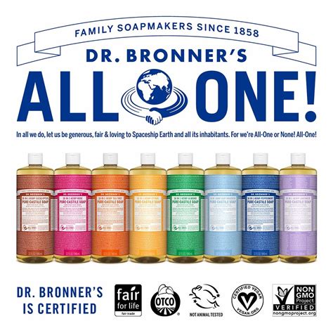 Dr Bronners Pure Castile Liquid Soap Eucalyptus 16oz Nuts N