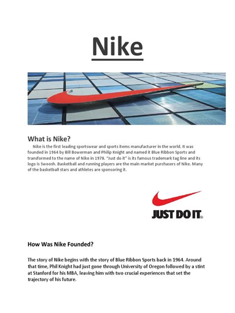 Nike Assignment Pdf Nike Adidas