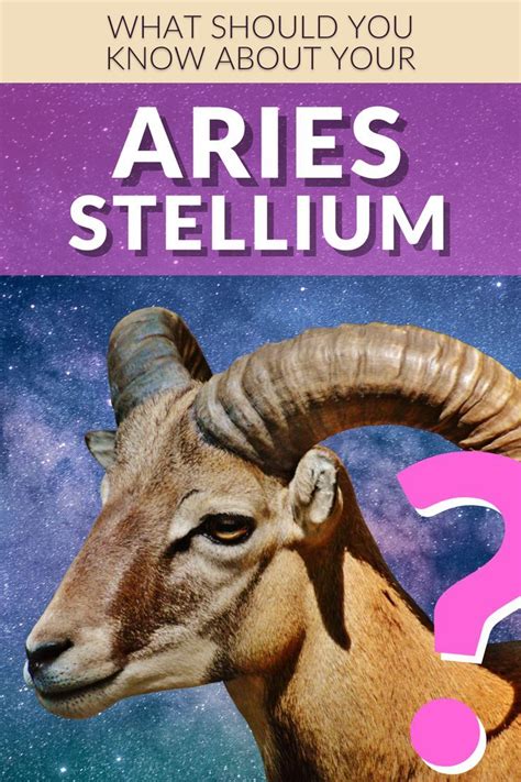 If You Find A Stellium In Your Sign Of Aries In Your Natal Chart What