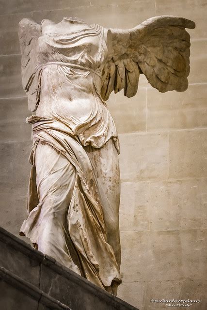 Nike De Samothrace Goddess Of Victory Est190bce Musée Du Louvre