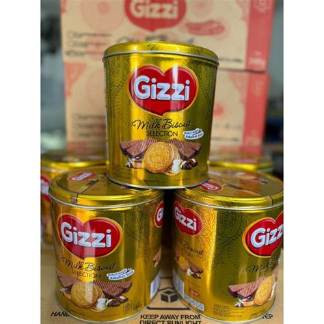 Jual Gizzi Biskuit Kaleng Shopee Indonesia