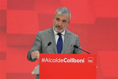 Collboni Si Soc Escollit Alcalde Far Un Govern Amb Els Comuns