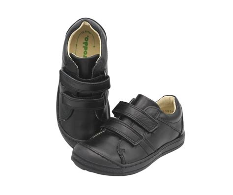 Froddo Luka Boys Black Leather School Shoes - Happy Feet BoutiqueHappy ...