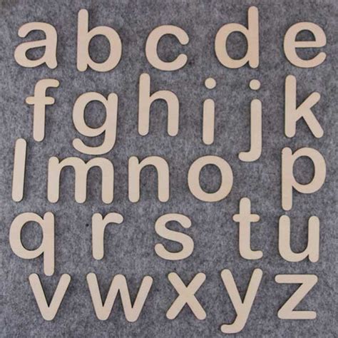 Arial Font Alphabet Set 3mm or 6mm Plywood Lower Case Letters | Etsy