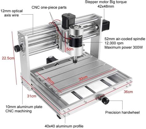 Vevor Cnc 3018 Pro Axis Cnc Router Kit Grbl Control Plastic Acrylic Pcb