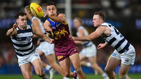 Afl Round Brisbane V Geelong Will Ashcroft Knee Injury Update After